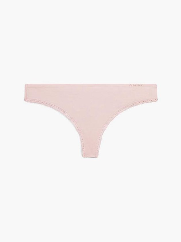 Calvin Klein USA Liquid Touch Womens Thong Pink 7620389-ZG